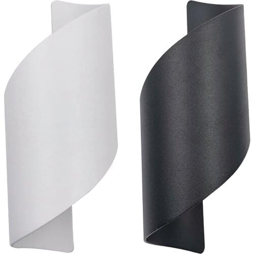 Spiral Wall Lamp LED Bedroom Wall Fixture Sconce Light