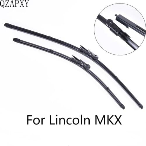 QZAPXY Wipers Blade For Lincoln MKX from 2007 2008 2009 2010 2011 2012 to 2017 Windscreen wiper Wholesale Car Accessories