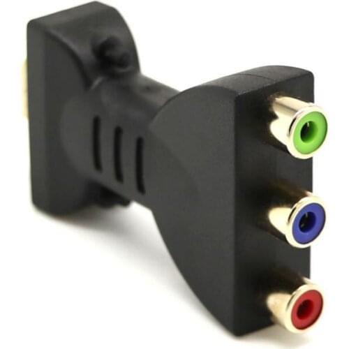 2020 Digital Cables HDMI-Compatiable To 3 RGB RCA Video Audio Adapter RGB Component Converter for HDTV DVD