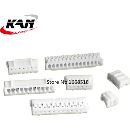 50pcs/LOT JST PH 2.0 female material PH2.0 2mm pitch Connectors Leads Header Housing PH-Y