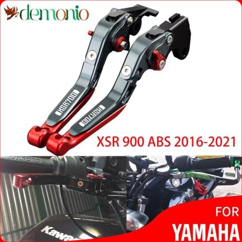 For Yamaha XSR900 XSR 900 2016 2017 2018 2019 2020 2021 Motorcycle Accessories Folding Extendable Brake Clutch Levers