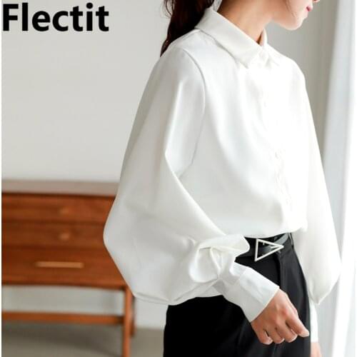 Flectit Black And White Blouses