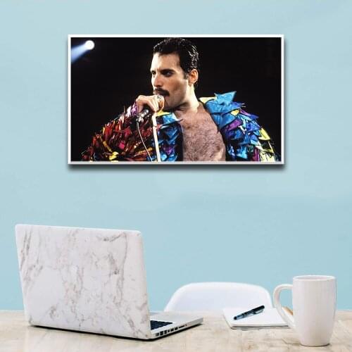 Freddie Mercury Canvas Painting Was All A Dream Canvas Painting For Home Decor