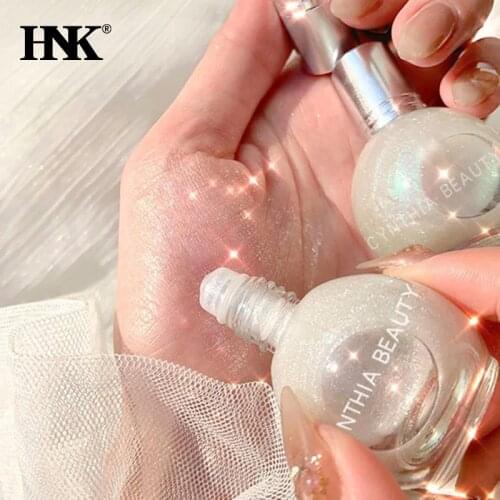 Bulb Shape Glitter Shimmer Liquid Highlighter Illuminator Glow Face Body Makeup Cosmetics Diamond Shine Highlight Countour