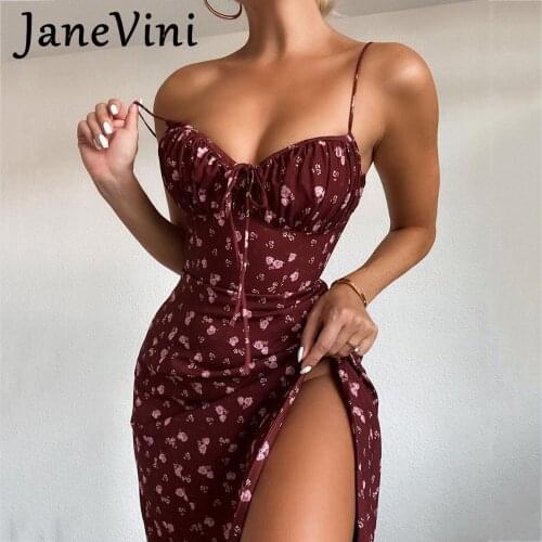 Модные платья-трапеции JaneVini China At AliExpress