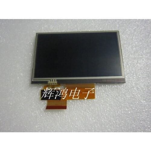 LQ043T1DG53 4.3'' LCD screen display with touch screen digitizer FOR Motorrad Navigator IV