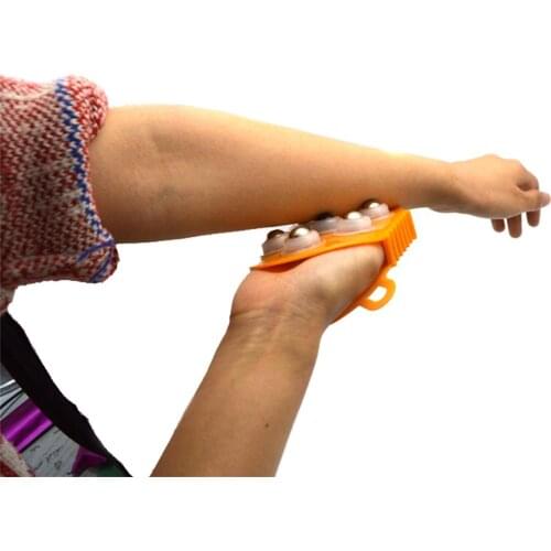 Massager Roller,360-degree Rotatable Massage Tool for Full Body, Glove-design Beauty Body Care