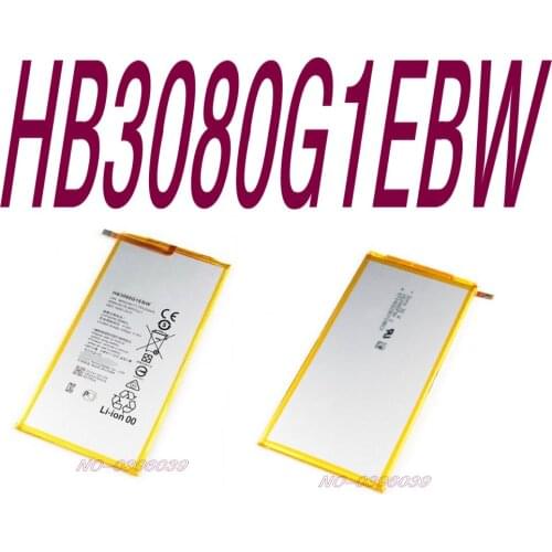 Original size Replacement Battery 4650mAh HB3080G1EBW Battery for Huawei Honor S8-701u S8-701W S8 Tablet PC Smartphone Battery