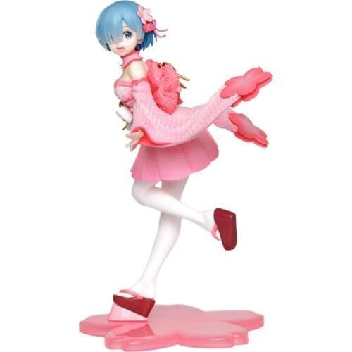 Pre-Sale From Zero Rem Sakura Figure Decoration Anime Figures Model Ornaments Collectibles Model Toys Anime Toys Gift