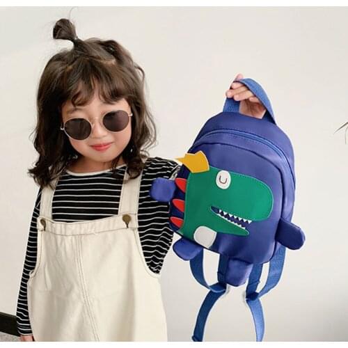 Children Baby Boys Girls Kids Bag Dinosaur Pattern Cartoon Backpack Toddler Animal Children Backpacks School Bags