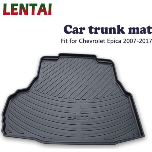 EALEN 1PC Car rear trunk Cargo mat For Chevrolet Epica 2007 2008 2009 2010 2011 2012 2013 2014 2015 2016 2017 Liner Tray