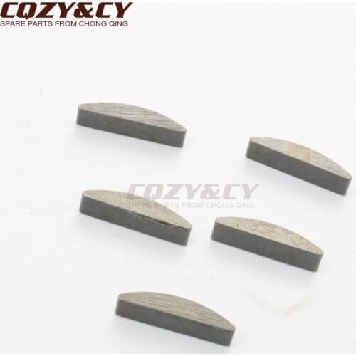 5PC CRANKSHAFT WOODRUFF KEY 13X2.5X3MM for Baotian BT49QT 50cc GY6 139QMB 139QMA 4-stroke