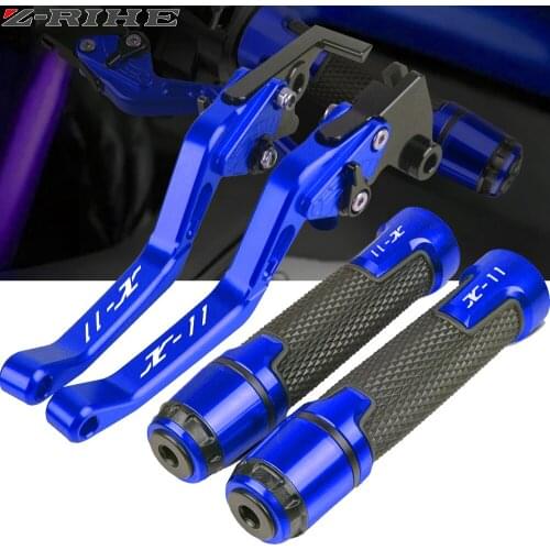Motorcycle Accessories Adjustable Brake Lever Clutch Handle Adjustable Foldable Handle Grips For Honda X-11 1999 2000 2001 2002