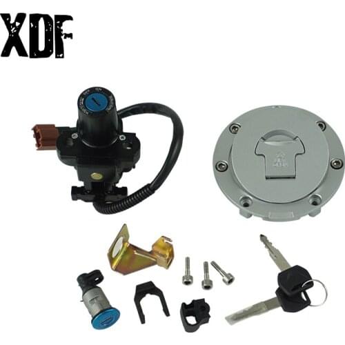 For Honda CBR1000RR CBR 600RR Motorcycle Ignition Switch Fuel Gas Cap Seat Lock Key 2007-2014