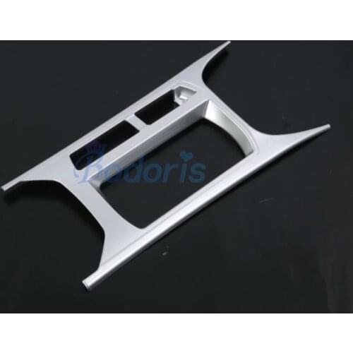 For Volkswagen VW T-Roc TROC 2018-2020 Interior Front Shift Gear Box Cover Panels Chrome Car Styling Moulding Trim