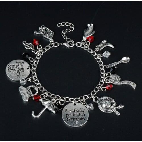 Dongsheng Fairy Tale Jewelry Perfect In Every Way Bracelet Umbrella Shoes Castle Bangle Bracelet Women Wristband Gift -25
