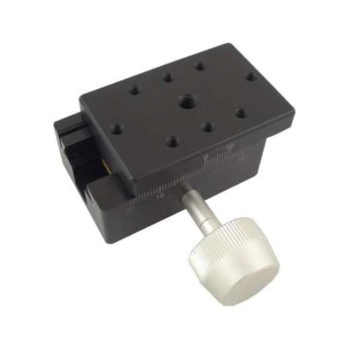 M-S-L-T40L Rack and pinion manual translation stage Fine adjustment sliding stage 40mm stroke dovetail translation stage