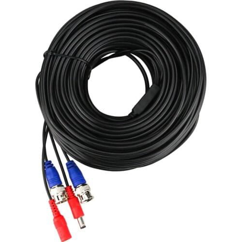 H.View 30m 100ft CCTV Cable BNC & DC Plug Video Power Cable for Wired AHD Camera and DVR Video Surveillance System Accessories