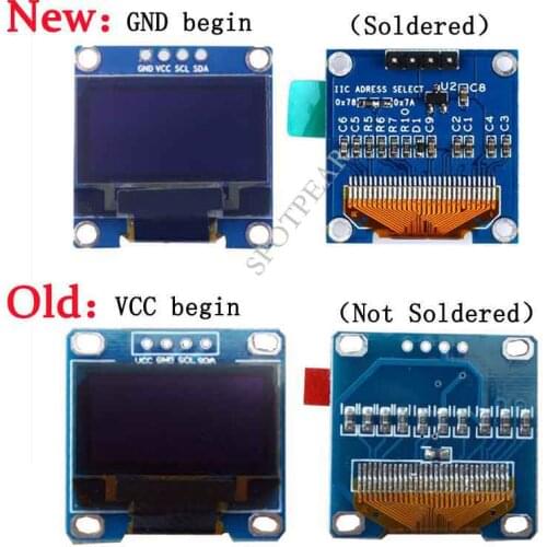 0.96 inch OLED Communicate Display Module White Blue color Yellow Blue 0.96inch OLED Module I2C IIC