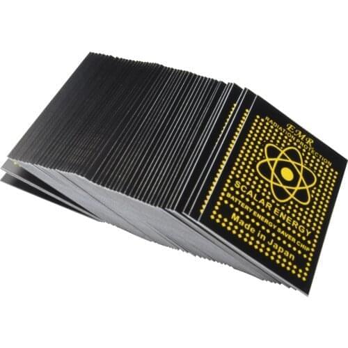 EMR Scalar Energy Phone Sticker Anti Radiation Keep Health Laptop Anti EMP EMF Hot Selling 50pcs/lot with box