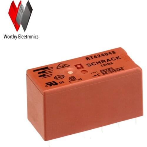 Wholesale 10pcs/lot relay RT424048