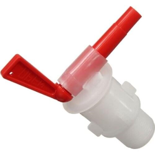 3/8" Hose Barb Red Bottling Bucket Plastic Spigot Taper Replacement Homebrew