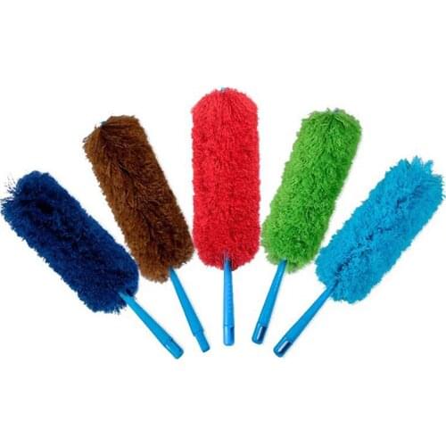 Dust Dusters Adjustable Microfiber Dust Brush, Elastic Feather Extender for Home, Air Conditioner, Car Furniture