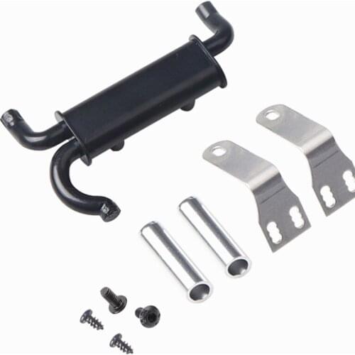 RC Cars Tail Throat Exhaust Pipe Vent Tail Pipes For 1/10 RC Rock Crawler Car RC4WD Trx4 Axial Scx10