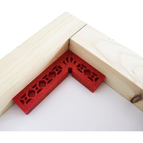 90 Degrees L-Shaped Auxiliary Fixture Splicing board Positioning Panel Fixed clip Carpenters Square Ruler Woodworking tool