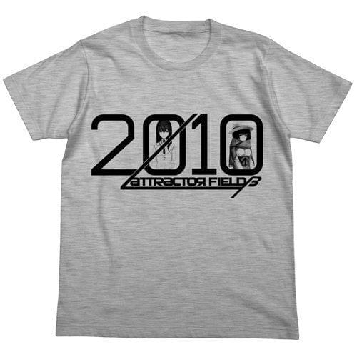 High Quality Casual Printing Tee COSPA STEINS GATE 0 Beta World Line T-shirt Heather Gray XL Size Game Anime Summer T-shirt