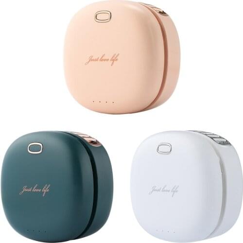 WT-F37 Outdoor Portable Small No Leaf Hanging Waist Fan Free Your Hands With Fan Less Wind Gathering