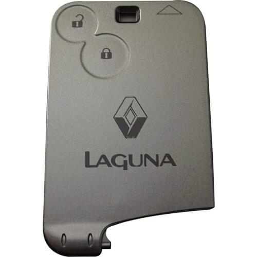 2-Button Remote SMART Card Key Housing Case Cover For Renault Laguna