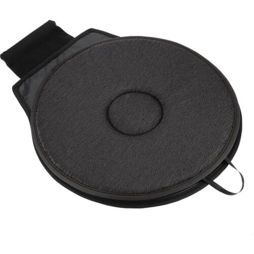 2pcs Car Seat Revolving 360 Degree Swivel Rotating Seat Cushion Swivel Foam Mobility Chair Aid For Comfort Car Body Massage Pad