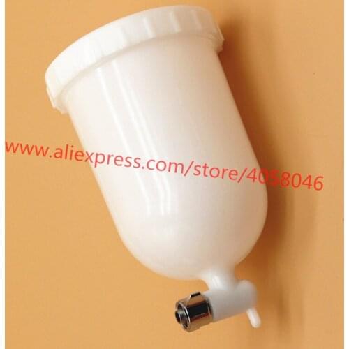 400ML Hot Sale 1Pcs Spray Gun Pot Container Gravity Feed Mini Fastmover Spray Paint Gun Cup Pot Spray Gun Accessories