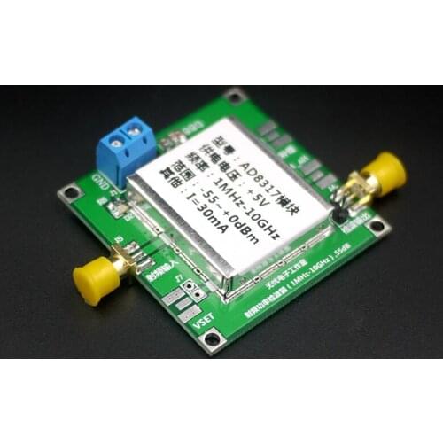 AD8317 1MHz to 10000MHz RF Power Meter Detector Power Detector for Radio frequency