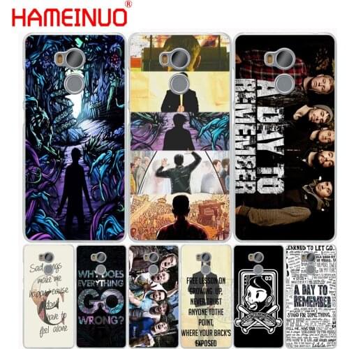 HAMEINUO A Day To Remember Cover phone Case for Xiaomi redmi 4 1 1s 2 3 3s pro note 4 4X 4A 5A