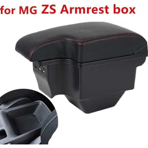 For MG ZS armrest box central Store content box products interior Armrest Storage car-styling accessories part 2017-2019 2018