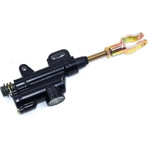 Hydraulic Brake Master Cylinder Pump 10mm Black White Gold Rear Pit Dirt Bike Atv 110cc 125cc 140cc 150cc Pit Bike