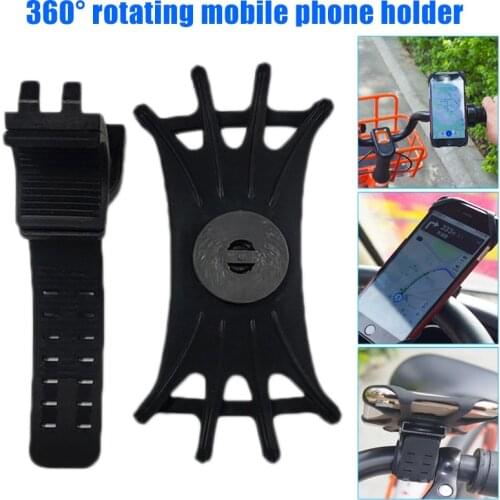 Hot Detachable 360°Rotation Adjustable Cell Phone Holder for Cell Phone Holder for Bike Motorcycle Outdoor activity DO2