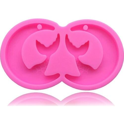Mermaid Tail Silicone Sugarcraft Cupcake Baking Mold Keychains Mold Fondant Cake Decorating Tools