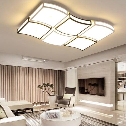Modern ceiling chandelier ventilador de techo luminaria led living room decoration cafe hotel Living Room ceiling lamp