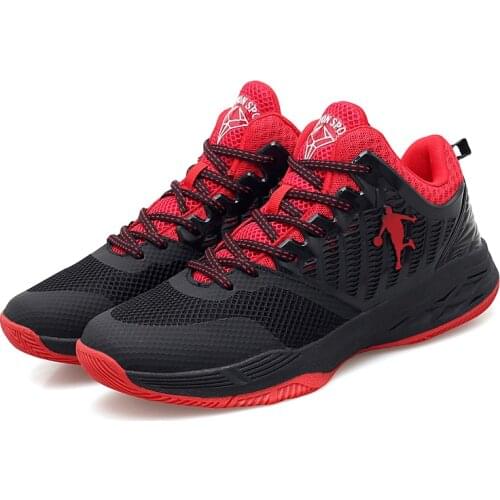 2019 Men Basketball Sneakers High-top Shockproof Couple Shoes Anti-slip Basket Shoes Size 36-45 Zapatillas De Baloncesto
