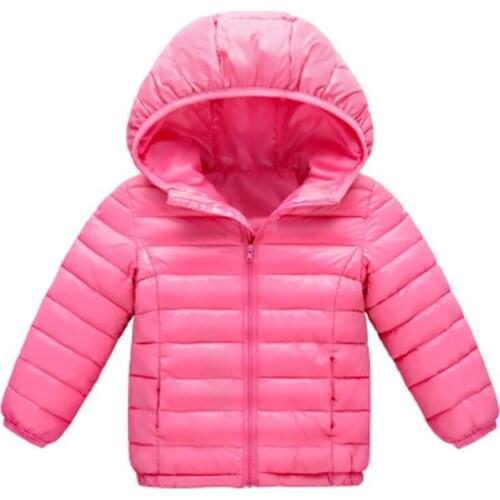 2018 New Winter Children Coat Autumn Kids Jacket Boys Outerwear Enfant Coats Baby Clothes Girls Lightweight Down Cotton Clothing