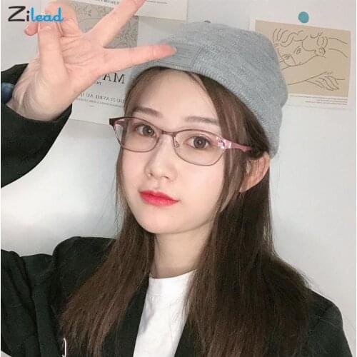 Zilead Anti Blue Light Myopia Glasses Ultralight Fashion Unisex Nearsighted Eyewear Computer Shortsighted Eyeglasses +1to+3.5