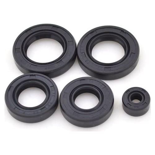 Motorcycle Full Complete Engine Oil Seal Rubber Gear Shaft Seal For Honda CG125 CG 125 125cc Oil Seal Spare Parts