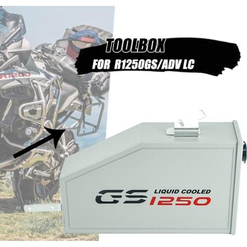 Tool Box For BMW R1250GS ADV LC R1250 GS/Adventure R 1250 2019-2020 Decorative Left Side Bracket5 Liters Aluminum box