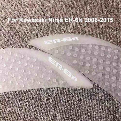Motorcycle tank pad/grips protector sticker /Protective Pad For Kawasaki Ninja ER-6N ER6N ER 6N 2006-2015 2014 13 12 11 10 09