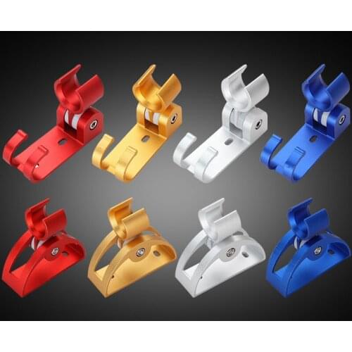 1pc Solid Aluminum Wall Mounted Hand Shower Holder Hook Pedestal Bracket In Wall Shower Accessories