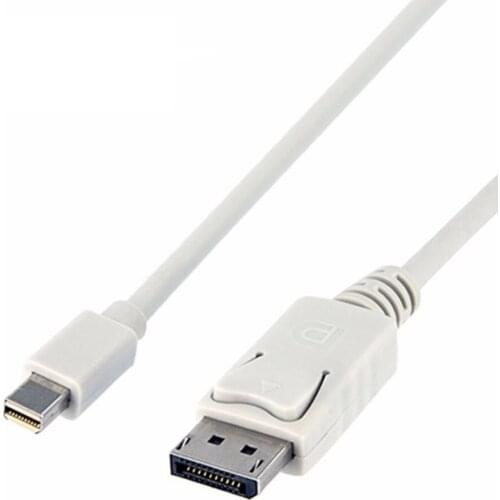 100pcs Thunderbolt Mini Display port to vga mini dp to dp male to male For Macbook Pro 15 13" iMac 1.8M 6ft 3m 10ft