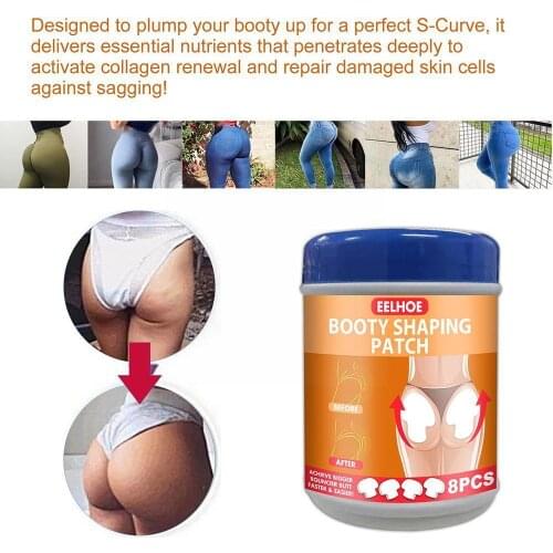 8PCS Butt-Lift Shaping Patch Set Shaping Patch Buttock Patch Lifting Shaping Butt-lift Hip Mask Private Newly Patch V0J3